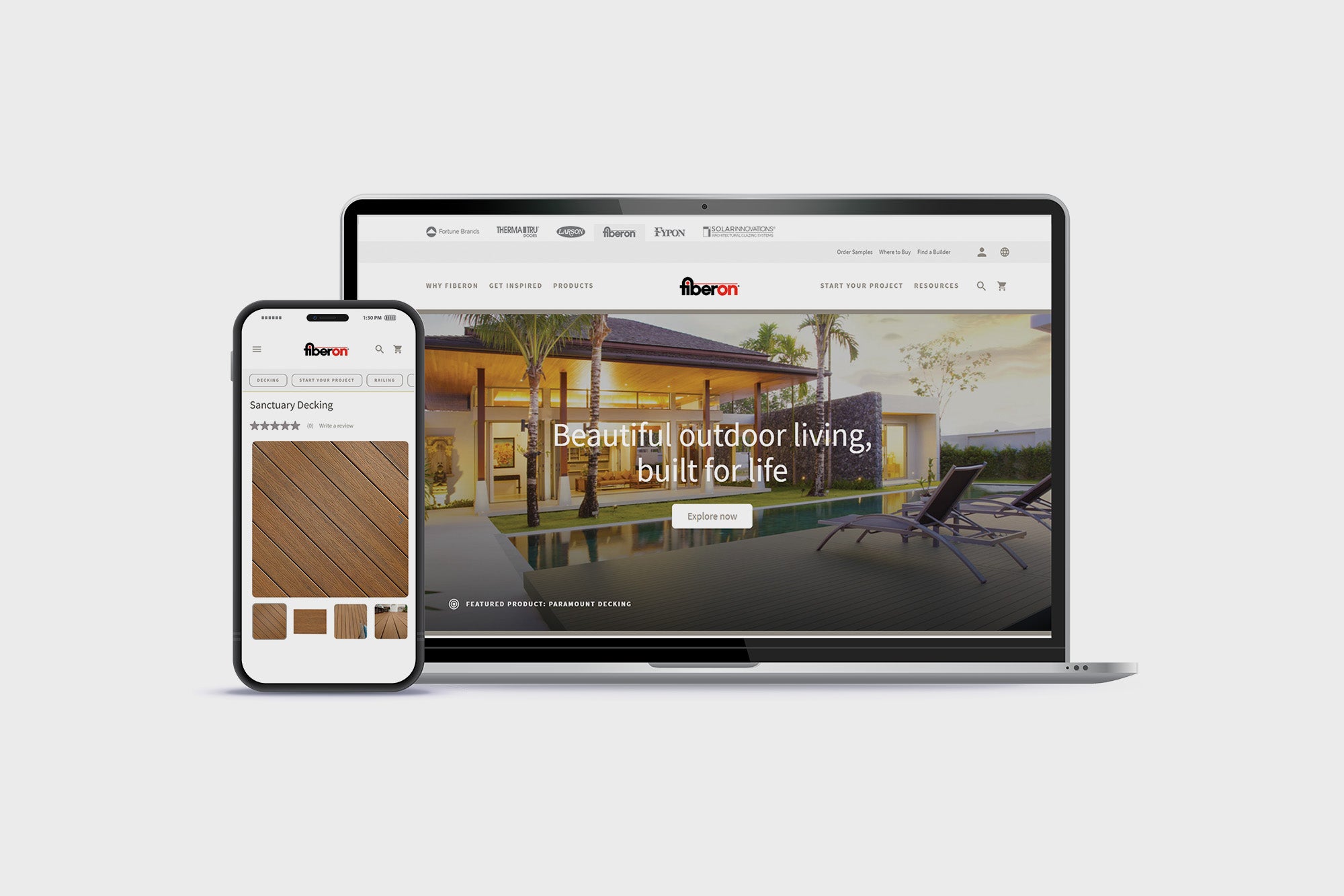 Fiberon announces launch of new website, including enhanced features