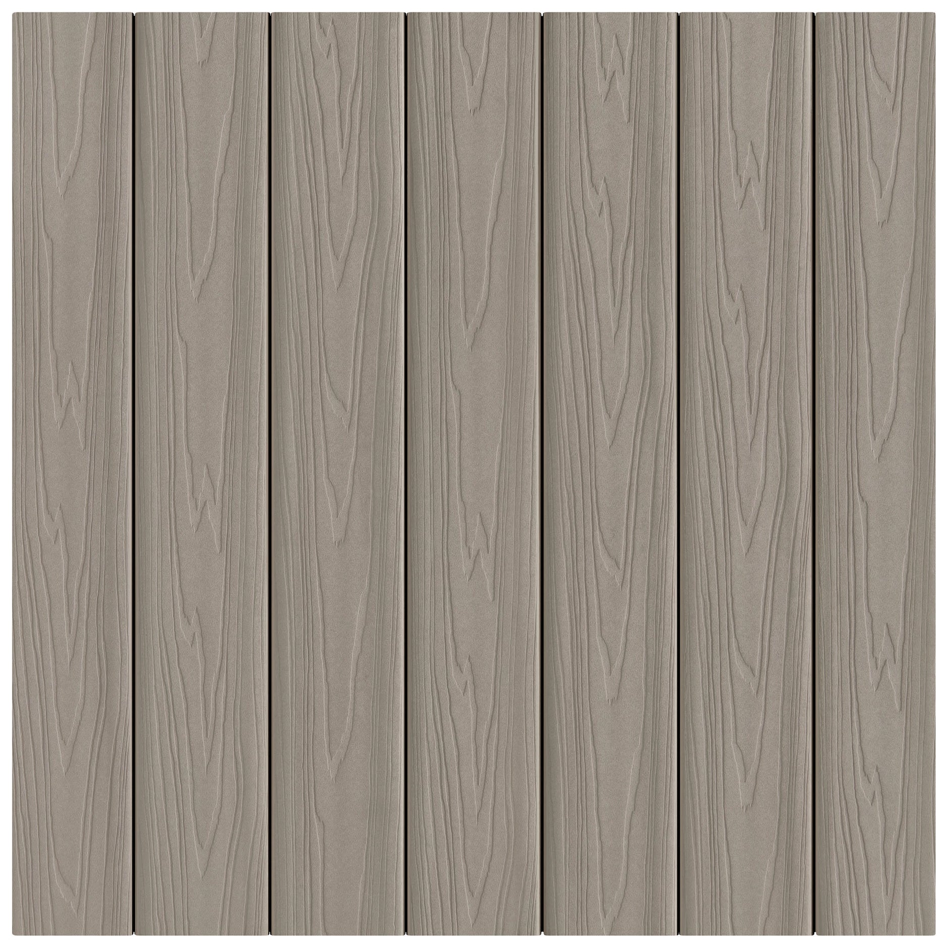 Veranda Timber Brown Grooved Edge Capped Composite Decking Board, 16 ft.
